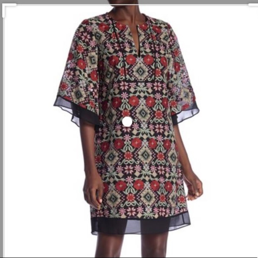 BCBG MaxAzria floral dress!